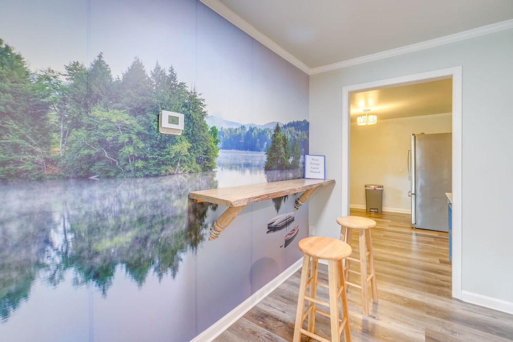 Bright Shelby Cottage w/ Deck  Creek Views! - Property Image 8