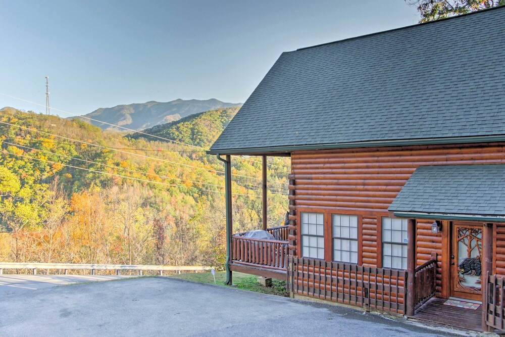 Expansive Gatlinburg Cabin: Hot Tub, Deck & Grill! view 5