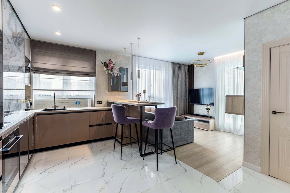 Spacious apartments in the RC Minsk Mir