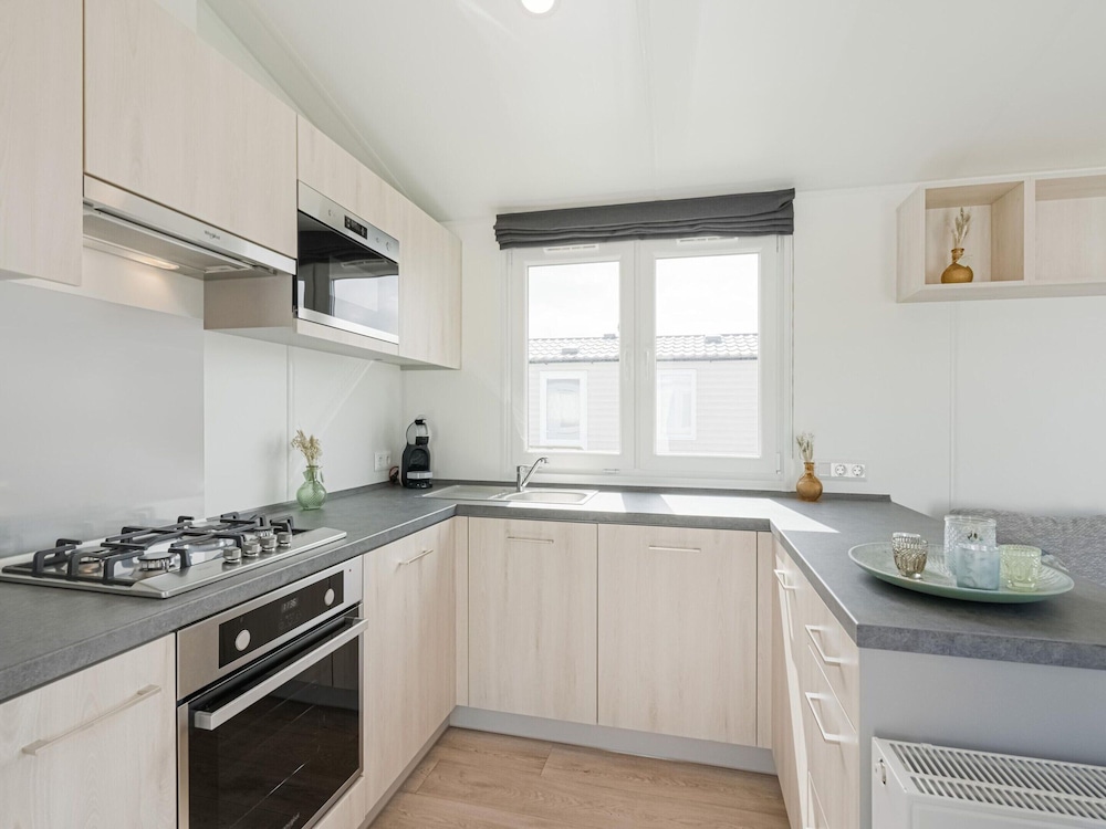 Modern Mobile Home in Middelkerke With Garden