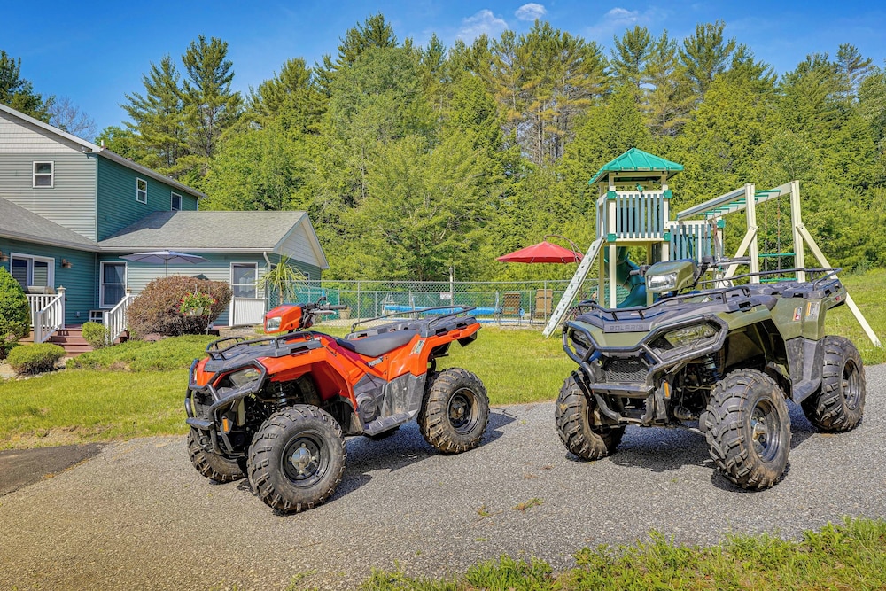 Adirondack Retreat w/ Heated Pool & Scenic Views! view 5