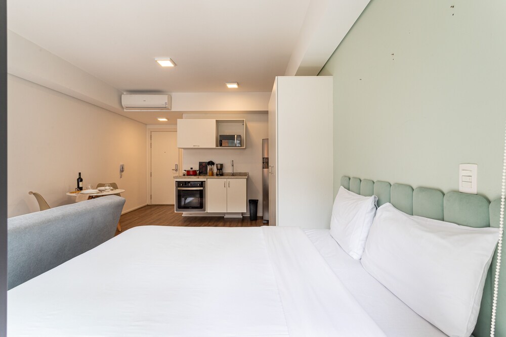 Setin Downtown Genebra by Viva - Apartamentos completos na Bela Vista com piscina
