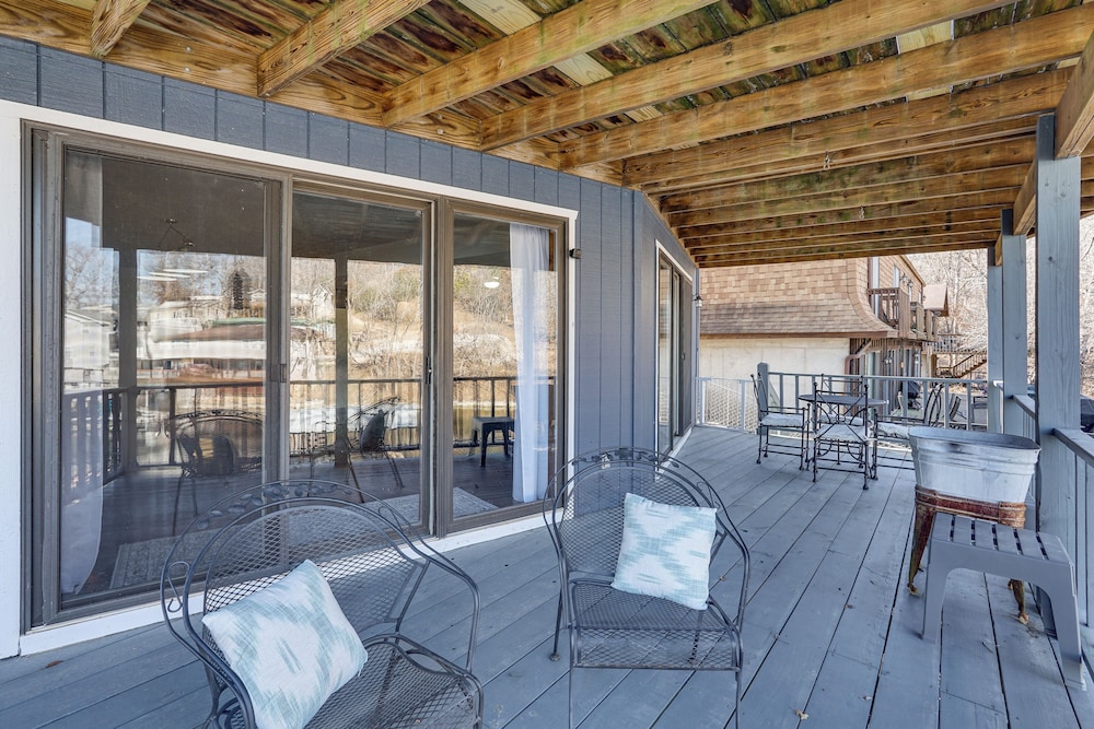 Lakefront Home w/ Dock & Decks in Gravois Mills!