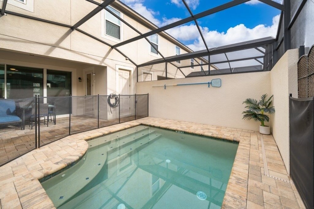 New! Modern Townhome Near Disney! Splash Pool, Resort W/waterpark-8206sa 3 Bedroom Townhouse