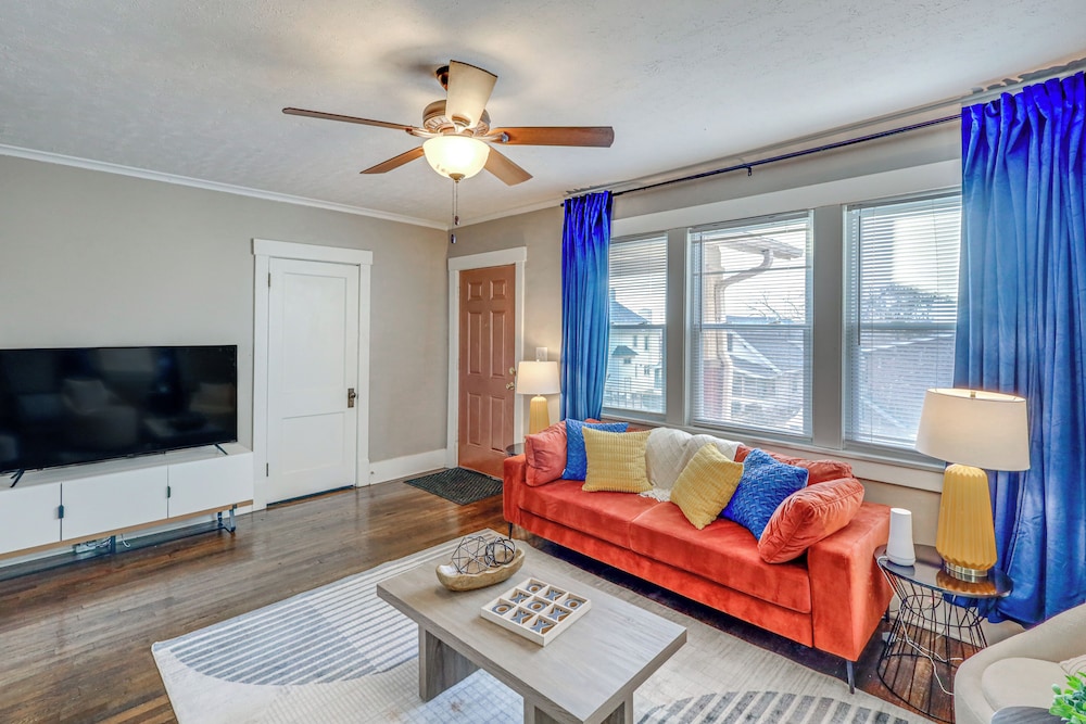 3 Mi to Dtwn: Omaha Escape w/ Game Room & Patio!