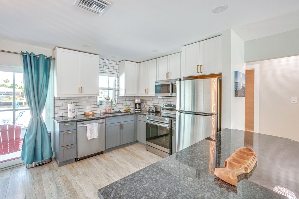 Steps to Canal: St James City Home w/ Dock