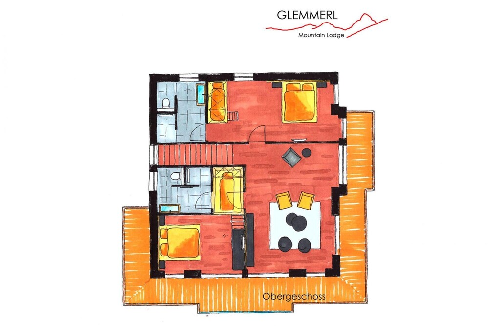 Chalet in Saalbach With Panoramic Sauna