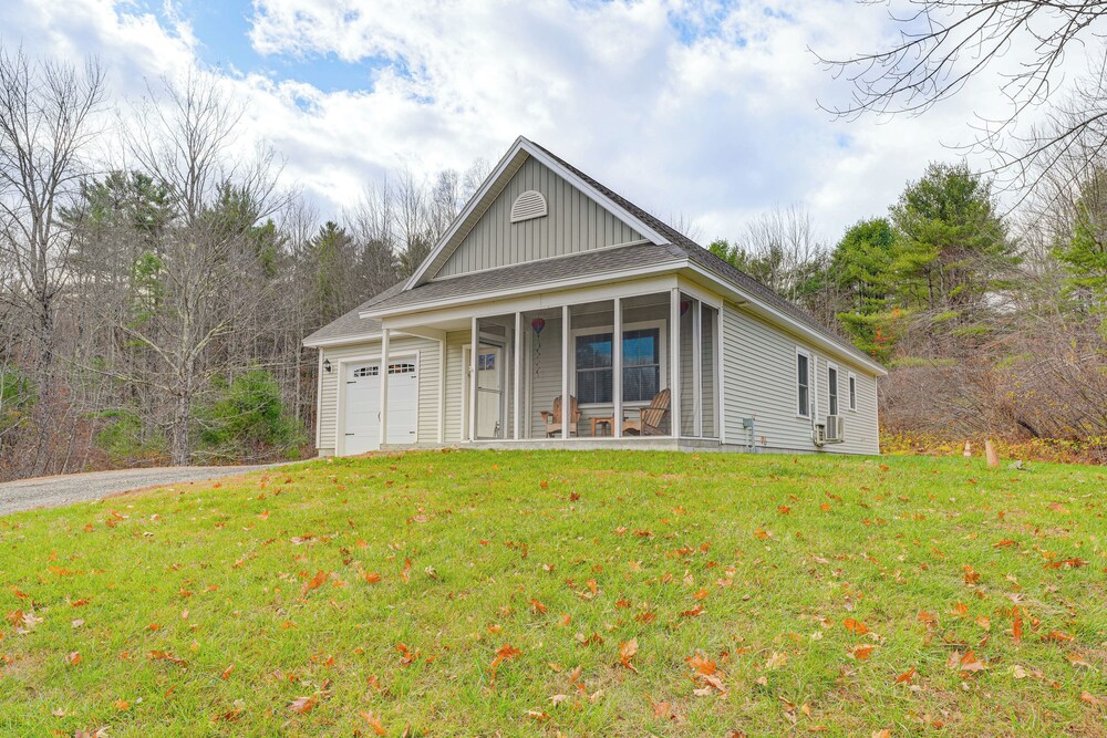 Ski, Hike & Boat: Modern Bridgton Retreat