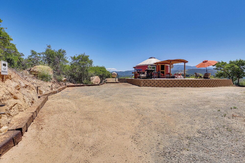 Mystical Mongolian Yurt in Fallbrook w/ Views!