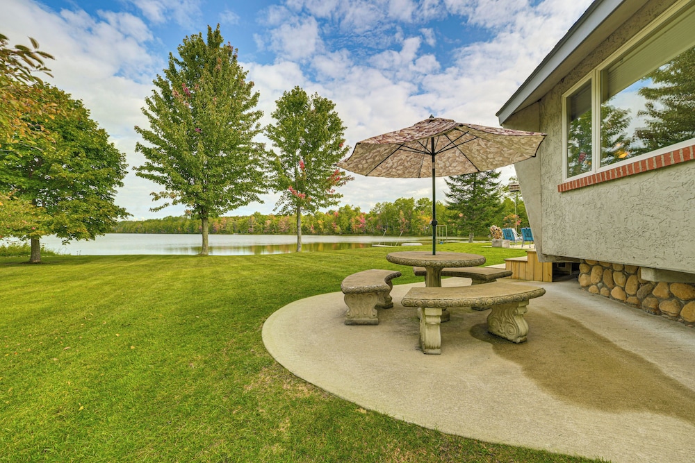 Lakefront Gem w/ Private Dock & Yard in Charlevoix