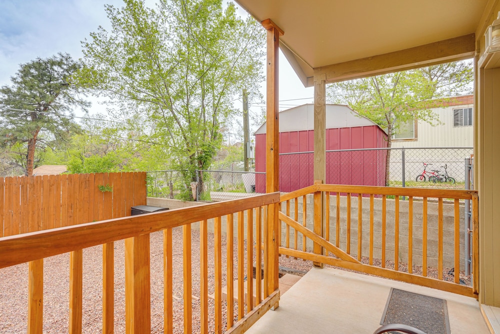 Walk to Downtown Prescott: Home w/ Fenced Yard!