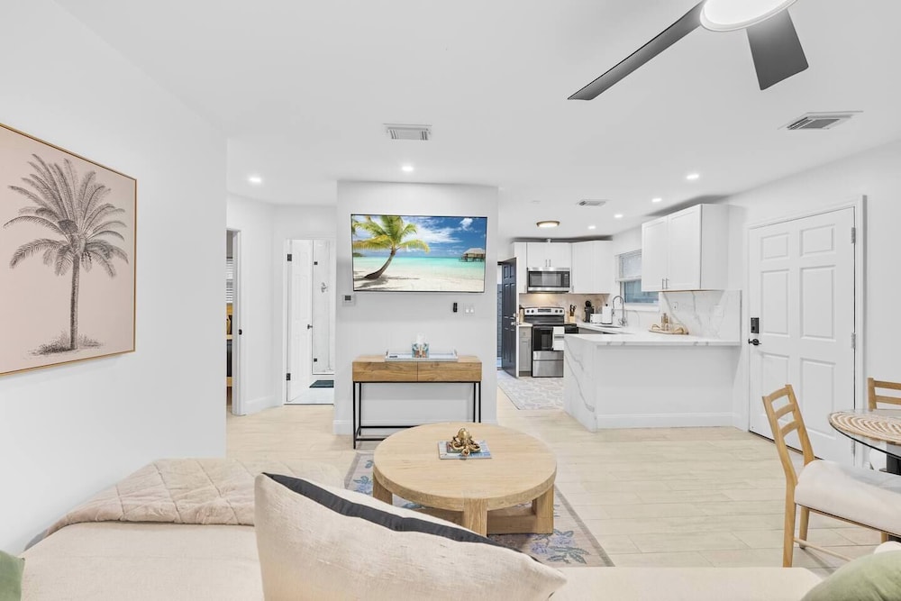 Waterfront Duplex Tropical Oasis