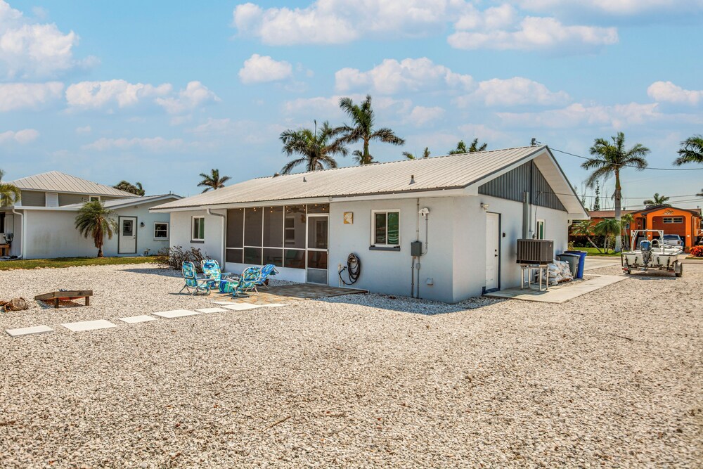 Steps to Canal: St James City Home w/ Dock