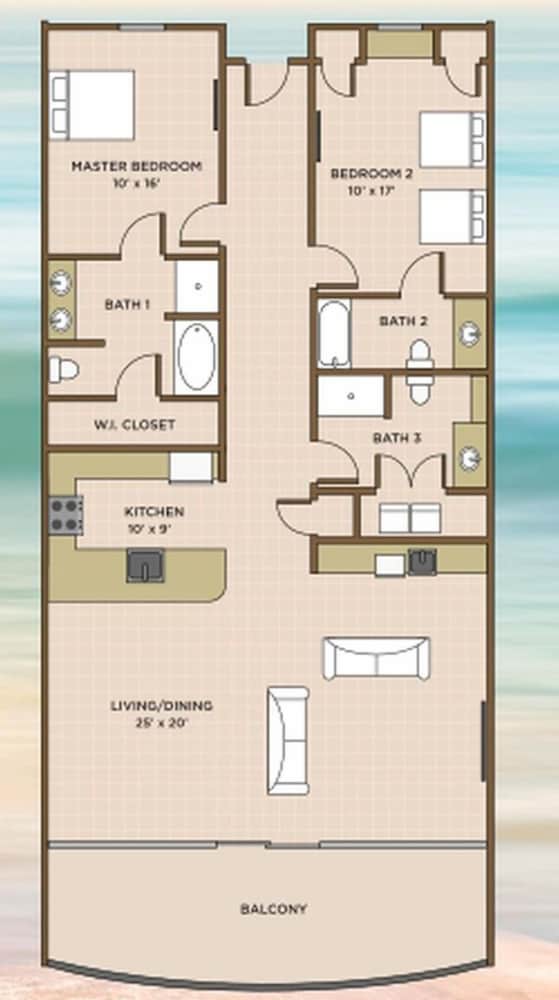 Phoenix Gulf Towers 1006 2 Bedroom Condo