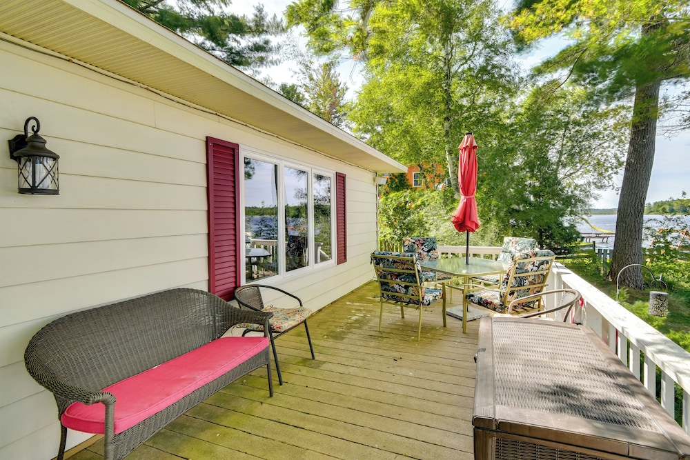 Lakefront Retreat w/ Pedal Boat & Dock in Kalkaska