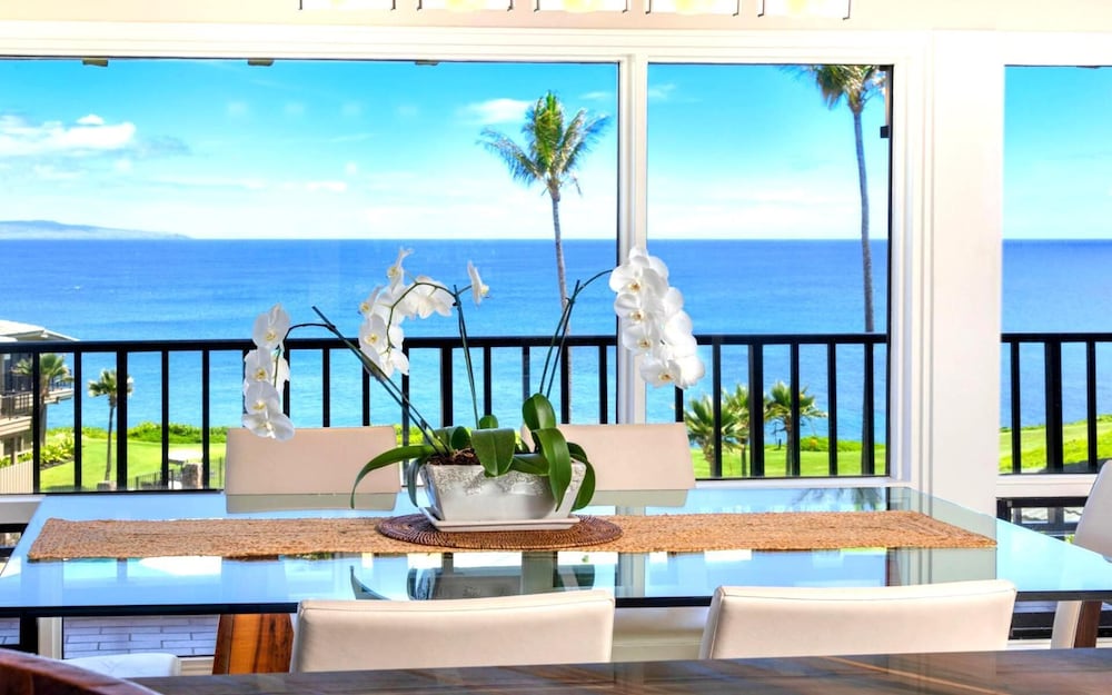 Kapalua Bay Villas 2 Free Rental Cars KBM Resorts Panoramic Ocean Views 2 Units, 3 Bedrooms Ml-1990