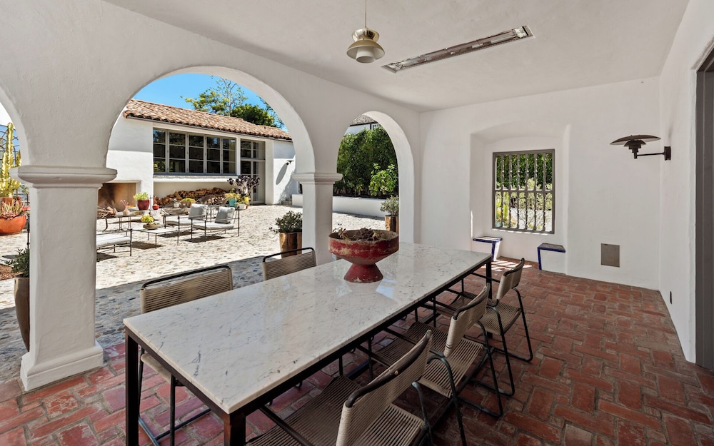 Howard Hughes Estate - Spanish Revival Gem w/ Pool, Wine Cellar & Guest House