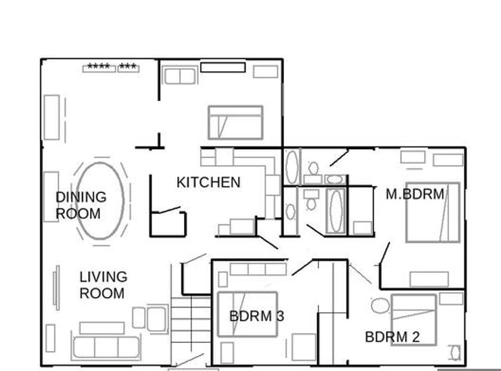 6 Bedrooms House w Hot Tub Deck Pool Table