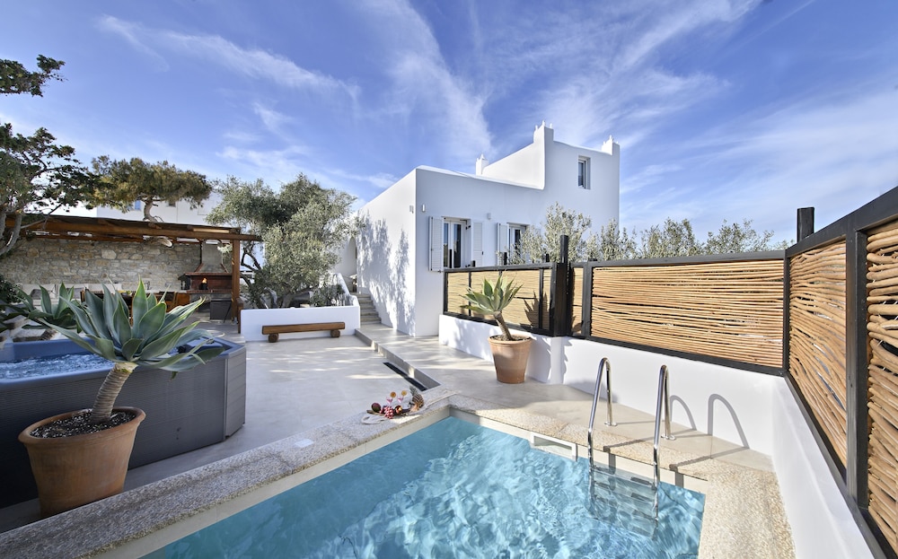 Villa Mykonos Heaven - Sea View & Outdoor Hot Tub view 5
