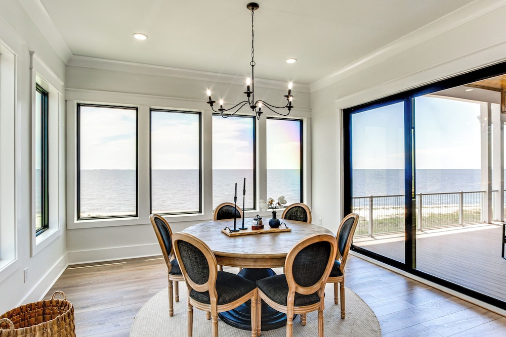 Luxury Beachfront Living! Epic Ocean Springs Home