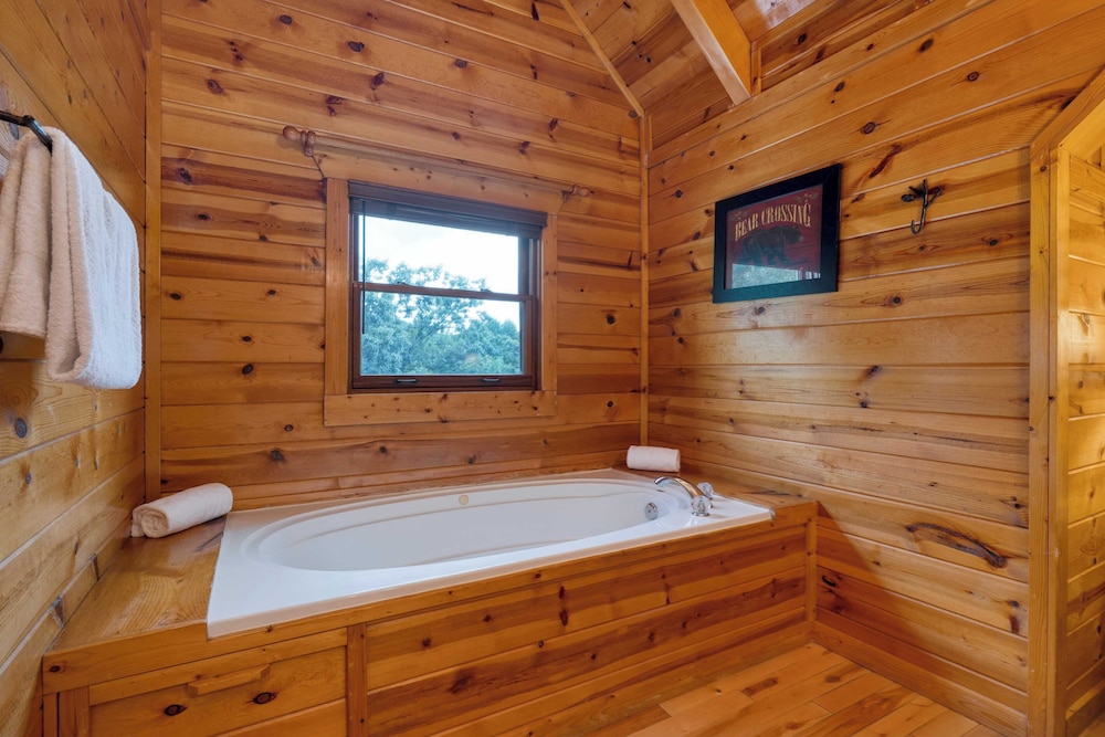 Sleeps 26, 2 Homes Theater Room, Game Room, Hot Tub, Smoky Mountain Views