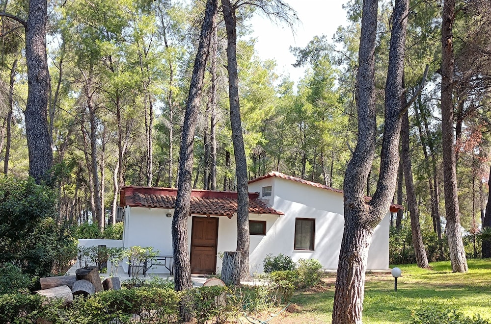 Family Villa in Sani - Sleeps 6 - Parking - Wifi view 4