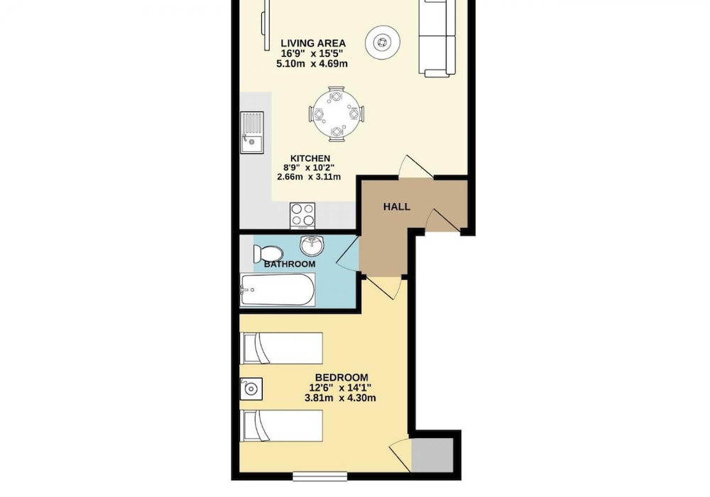 Right On Bright On Apartment 1B - City Centre Luxury Apartments view 5