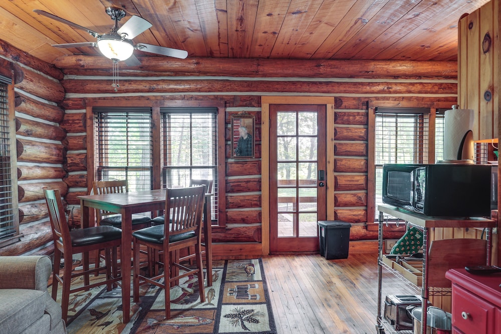 Pier & Lake-view Patio: Wisconsin Northwoods Cabin