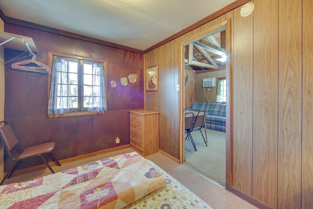 Stone Lake Cabin w/ Private Deck & Fire Pit! view 5