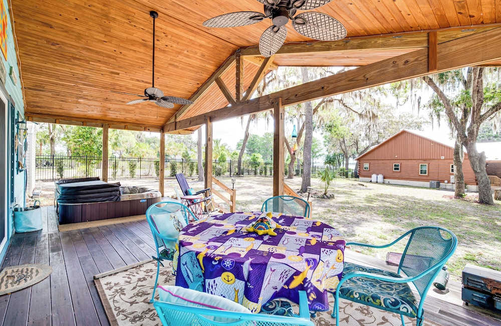 Deck & Hot Tub: Lakeside Retreat in Inverness!