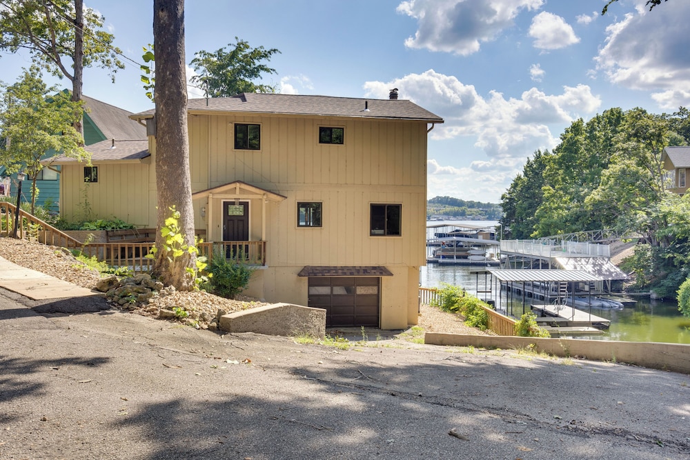Fire Pit + Private Dock: Ozarks Family Escape!