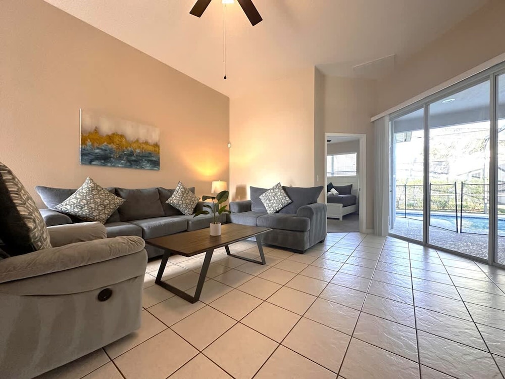 Disney Hideaway Villa Sleeps 9 4Bd Home With Pool