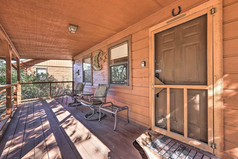 Rustic Canyon Lake Cabins w/ Hot Tub on  3 Acres - Property Image 6