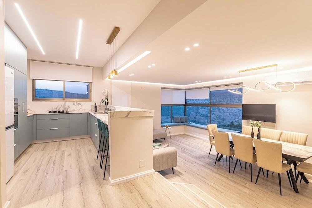 Luxury apartment with panoramic view