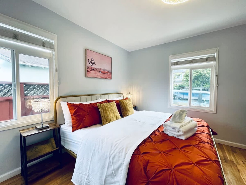 Sanmateo Cozy Central 3b1b Home Garage Parking AC