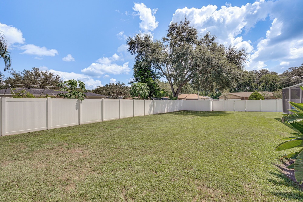 Spacious Pool Paradise w/ Fenced Yard in Tampa!