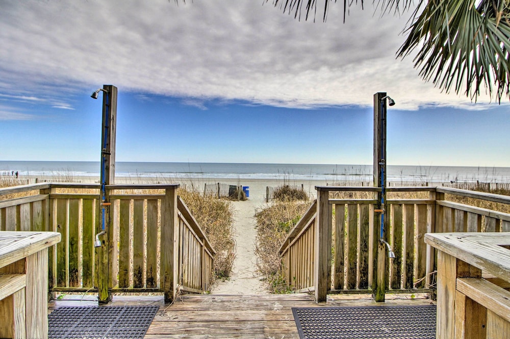 Myrtle Beach Oceanfront Condo w/ Pool & Lazy River view 2
