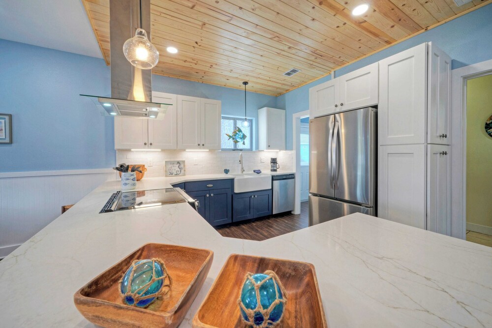 Luxe Coastal Stay w/ Private Pool, Walk to Beach Leave of Absence by Avantstay