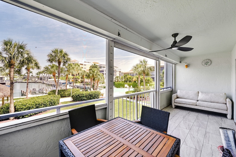 Waterfront Marco Island Condo < 1/4 Mi to Beach!
