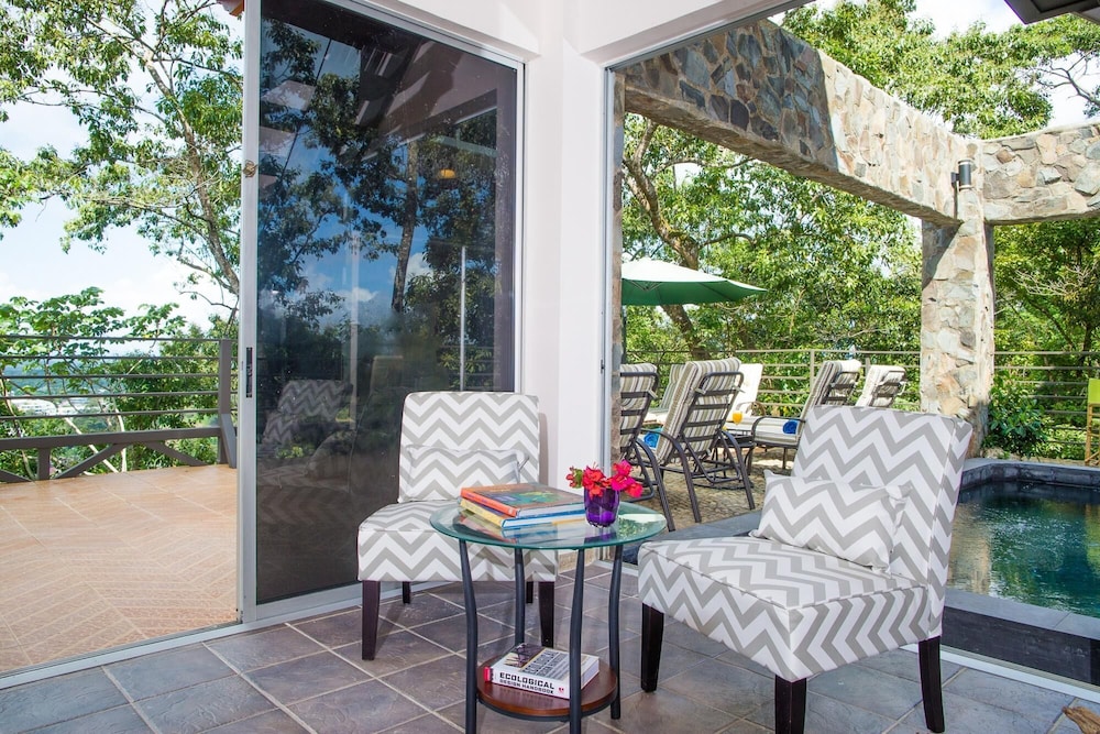 Exclusive 5BR Tanager Ocean View Villa w Private Pool Jungle Views view 3