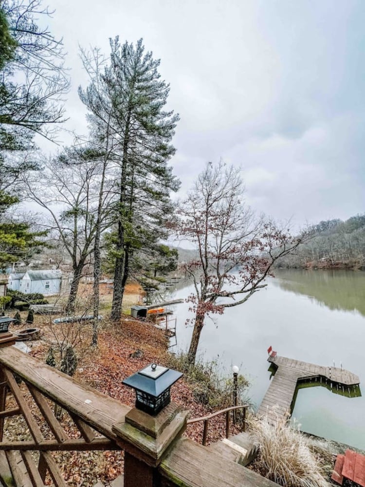 Two Lakefront Cabins Next Door