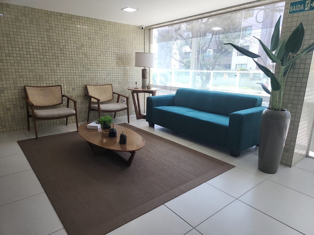Your Complete Stay With a Rooftop Pool, 40m From the Beach in Cabedelo Cmzs