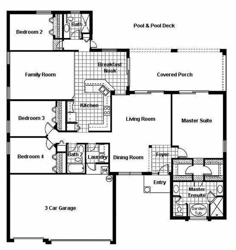 Highlands Hideaway 4br Home W/ Private Pool & Spa 4 Bedroom Villa