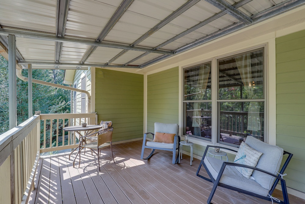 Spacious Lake Lure Family Home w/ Deck & Fire Pit! view 2