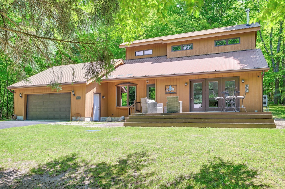 Alden Home w/ Fire Pit: Steps to Torch Lake! view 5