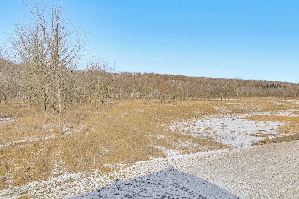 Deck w/ Forest Views: Modern Home in Rochester!