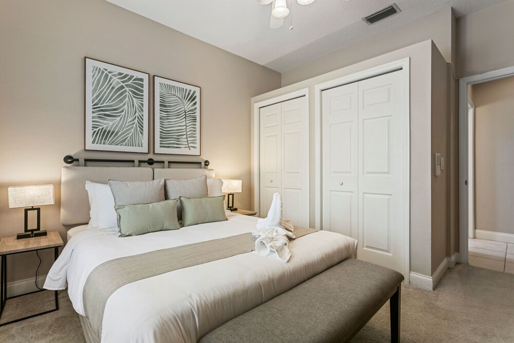 Waterfront Pool Pickleball Court Game Room
