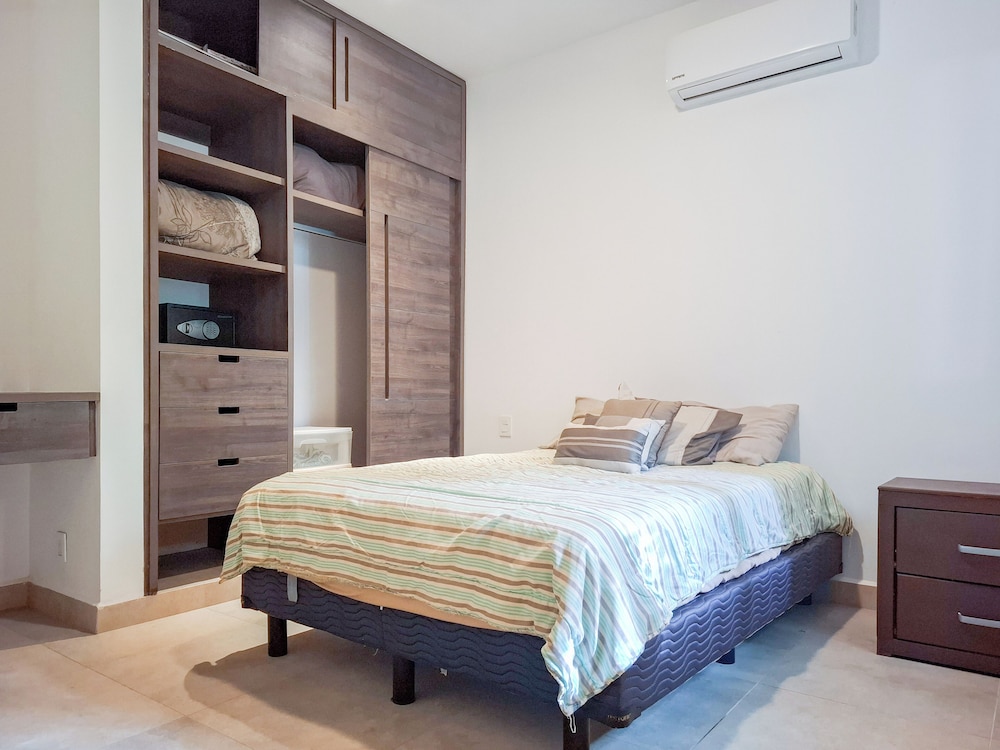 Modern Apt Tulum with 2 BDR Gym & Pool