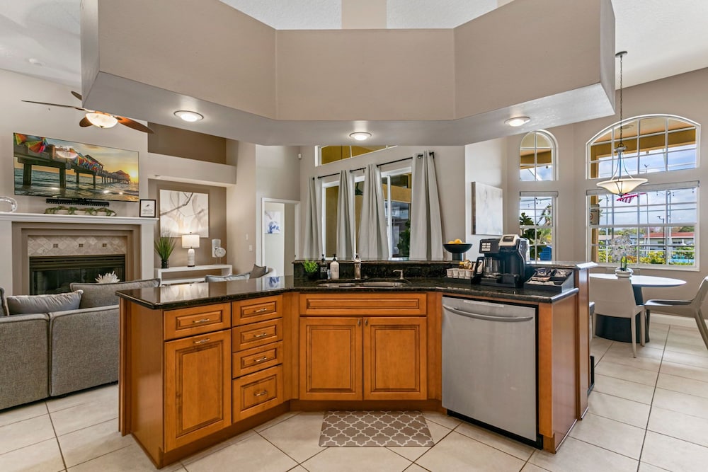 Waterfront Pool Pickleball Court Game Room
