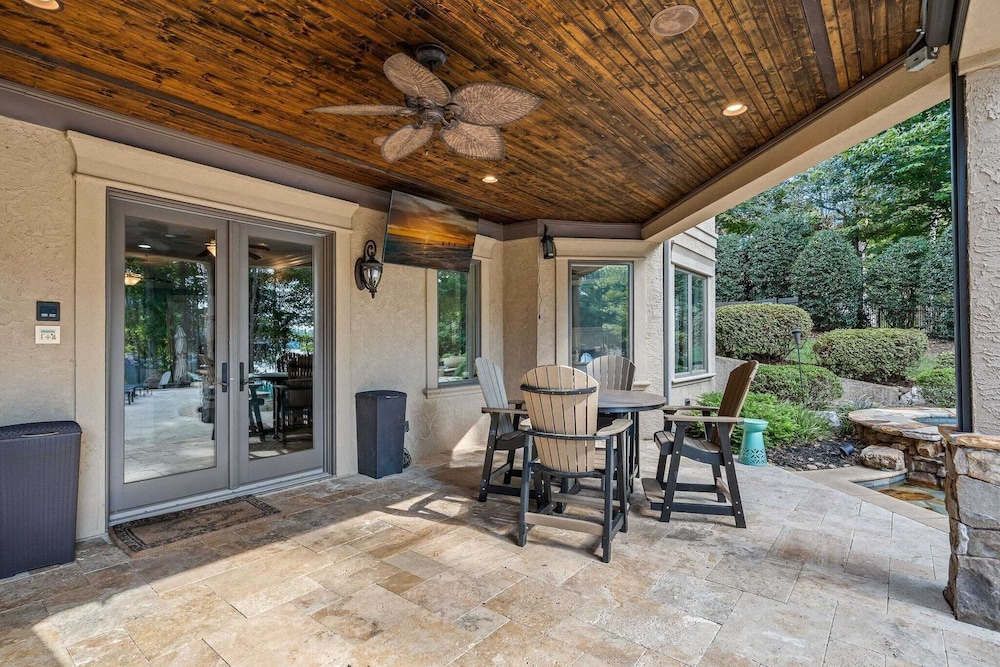 Livin' Large Lake Norman Estate w/ Pool, Dock, Game Room & Scenic Views
